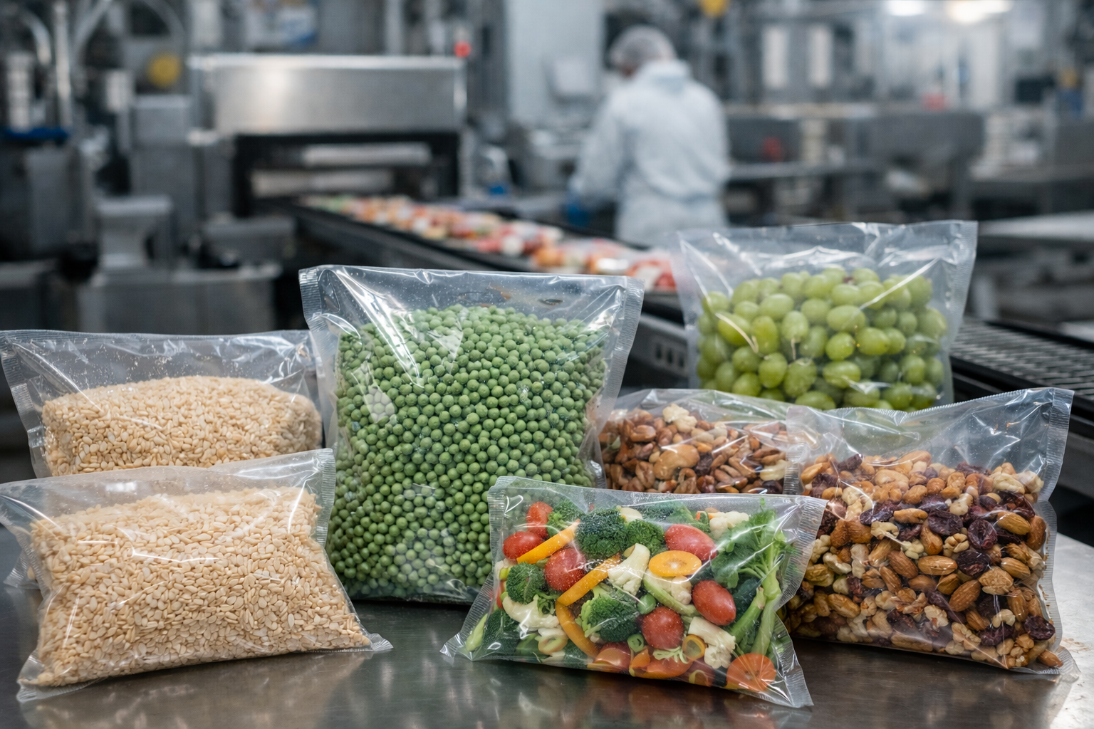Bolsas plásticas para alimentos